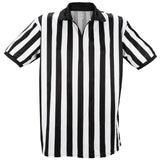 Mato & Hash Men's 1/4 Zip Referee Shirts for Waiters or Bartenders Ref Costume