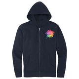 Mato & Hash Men's Cotton/Polyester Fleece Full-Zip Hooded Sweatshirt - Mato & Hash