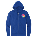 Mato & Hash Men's Cotton/Polyester Fleece Full-Zip Hooded Sweatshirt - Mato & Hash