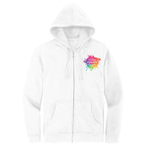 Mato & Hash Men's Cotton/Polyester Fleece Full-Zip Hooded Sweatshirt - Mato & Hash