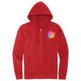 Mato & Hash Men's Cotton/Polyester Fleece Full-Zip Hooded Sweatshirt - Mato & Hash