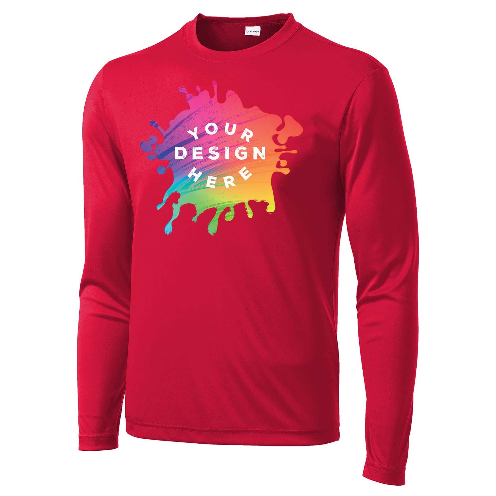 Mato & Hash Men's Performance Polyester Long Sleeve T-Shirt - Mato & Hash