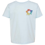 Mato & Hash Toddler Unisex 100% Cotton T-Shirt Embroidery