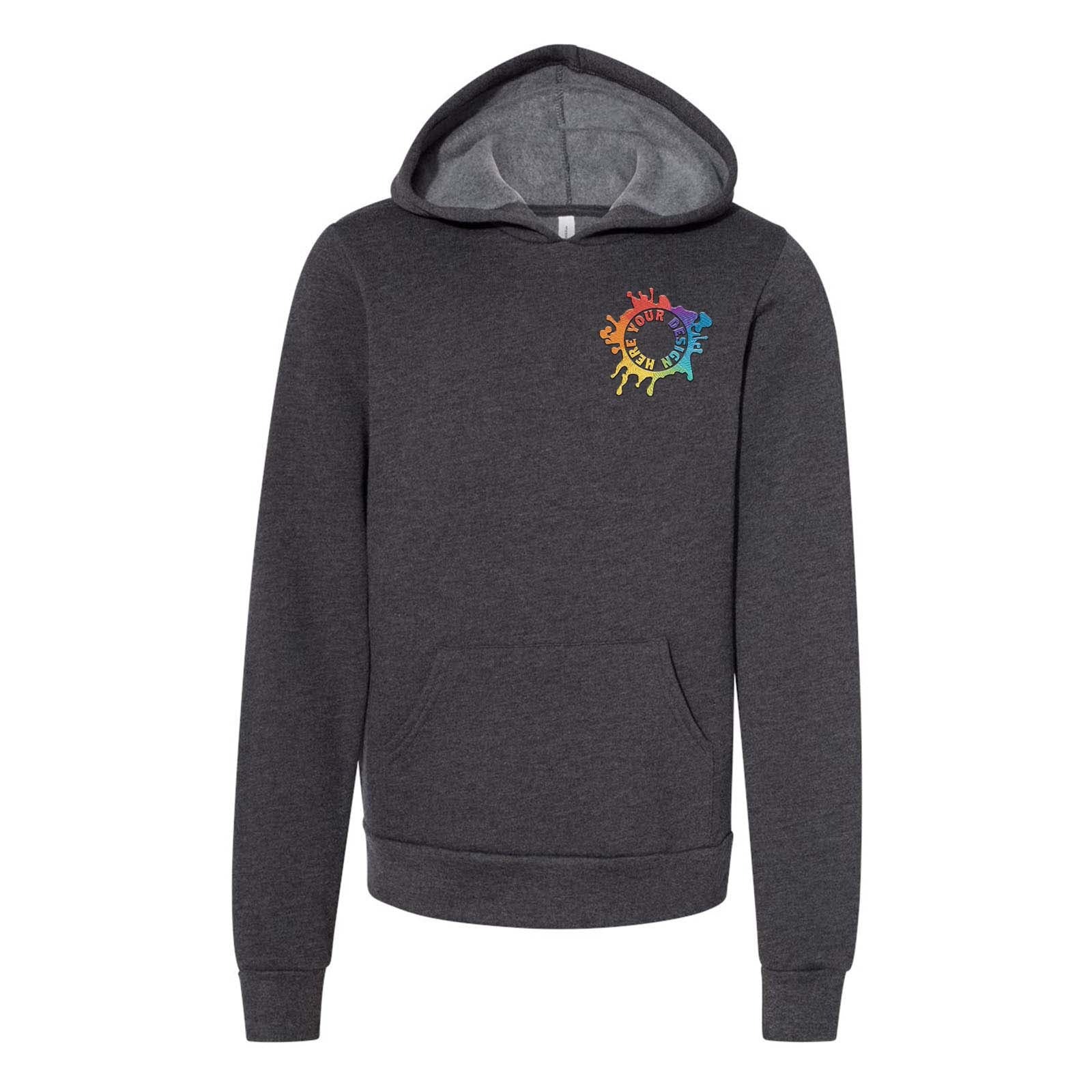 Mato & Hash Youth Cotton/Polyester Fleece Hooded Sweatshirt Embroidery - Mato & Hash