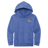 Mato & Hash Youth Cotton/Polyester Fleece Hooded Sweatshirt Embroidery - Mato & Hash