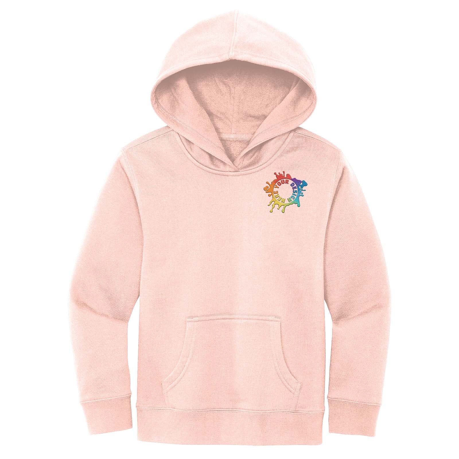 Mato & Hash Youth Cotton/Polyester Fleece Hooded Sweatshirt Embroidery - Mato & Hash