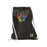 Maui and Sons Drawstring Cinch Backpack Embroidery