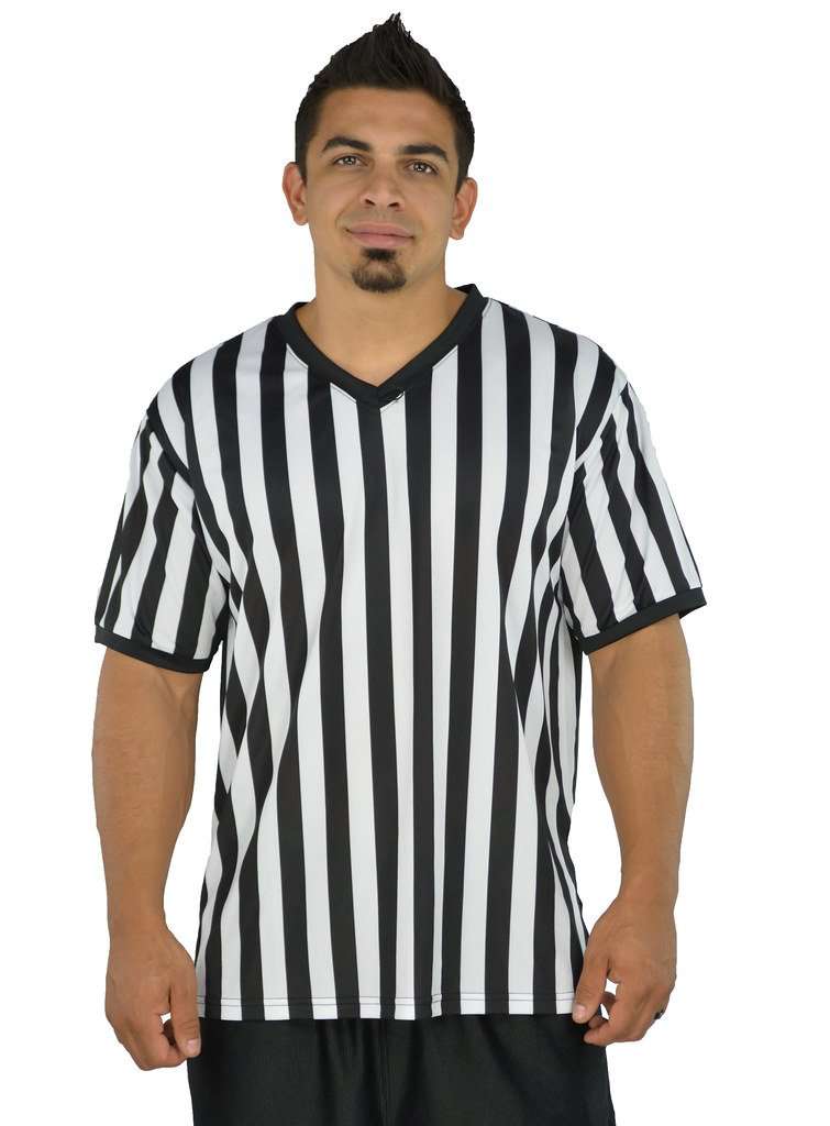 Men's V-Neck Referee Shirts For Officials and Costumes - Mato & Hash