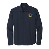 MERCER+METTLE™ Long Sleeve Stretch Woven Shirt Embroidery - Mato & Hash