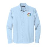 MERCER+METTLE™ Long Sleeve Stretch Woven Shirt Embroidery
