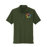 Mercer+Mettle Men's Polyester/Spandex Stretch Jersey Polo T-Shirt Embroidery - Mato & Hash