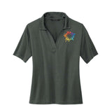 Mercer+Mettle Women's Polyester/Spandex Stretch Jersey Polo T-Shirt Embroidery