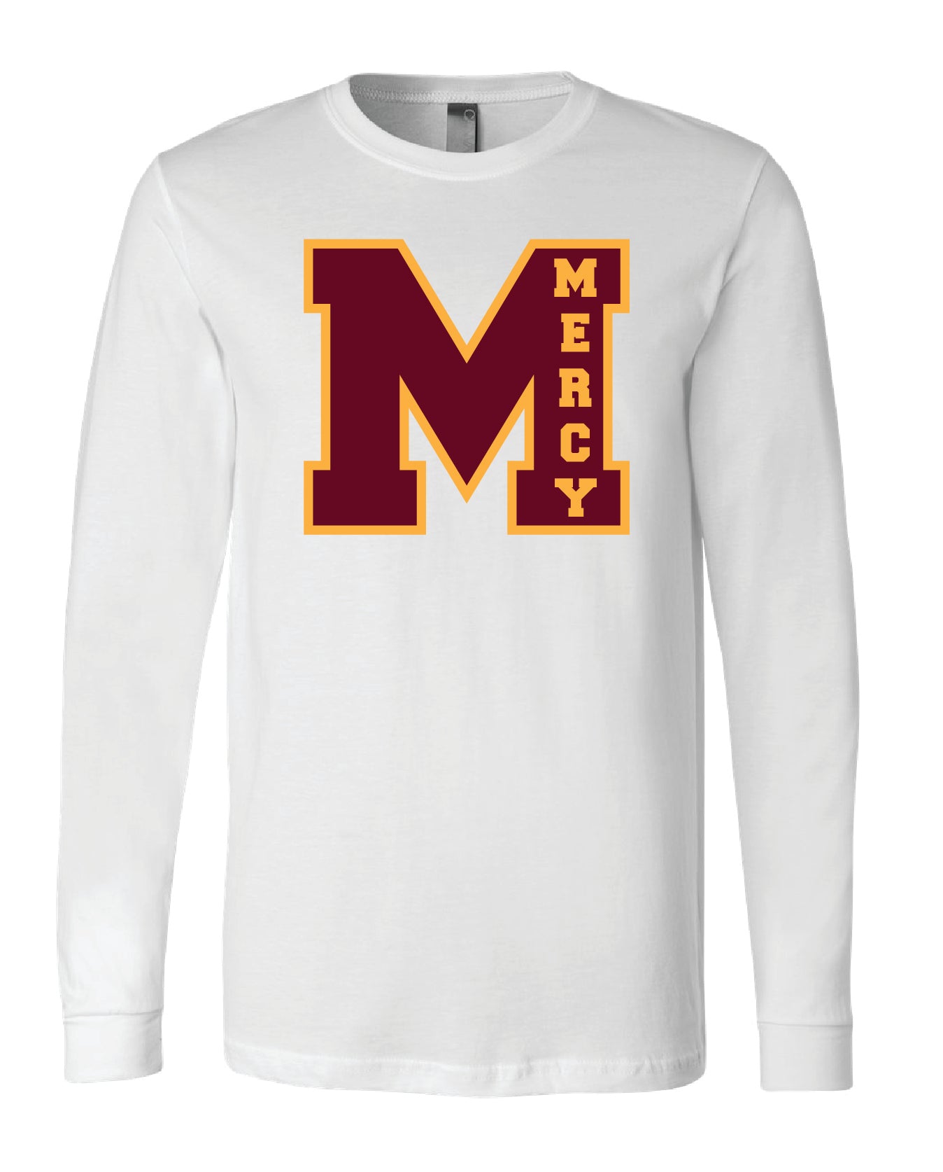 Mercy High School Bella Canvas Unisex Long Sleeve T-Shirt - Mato & Hash