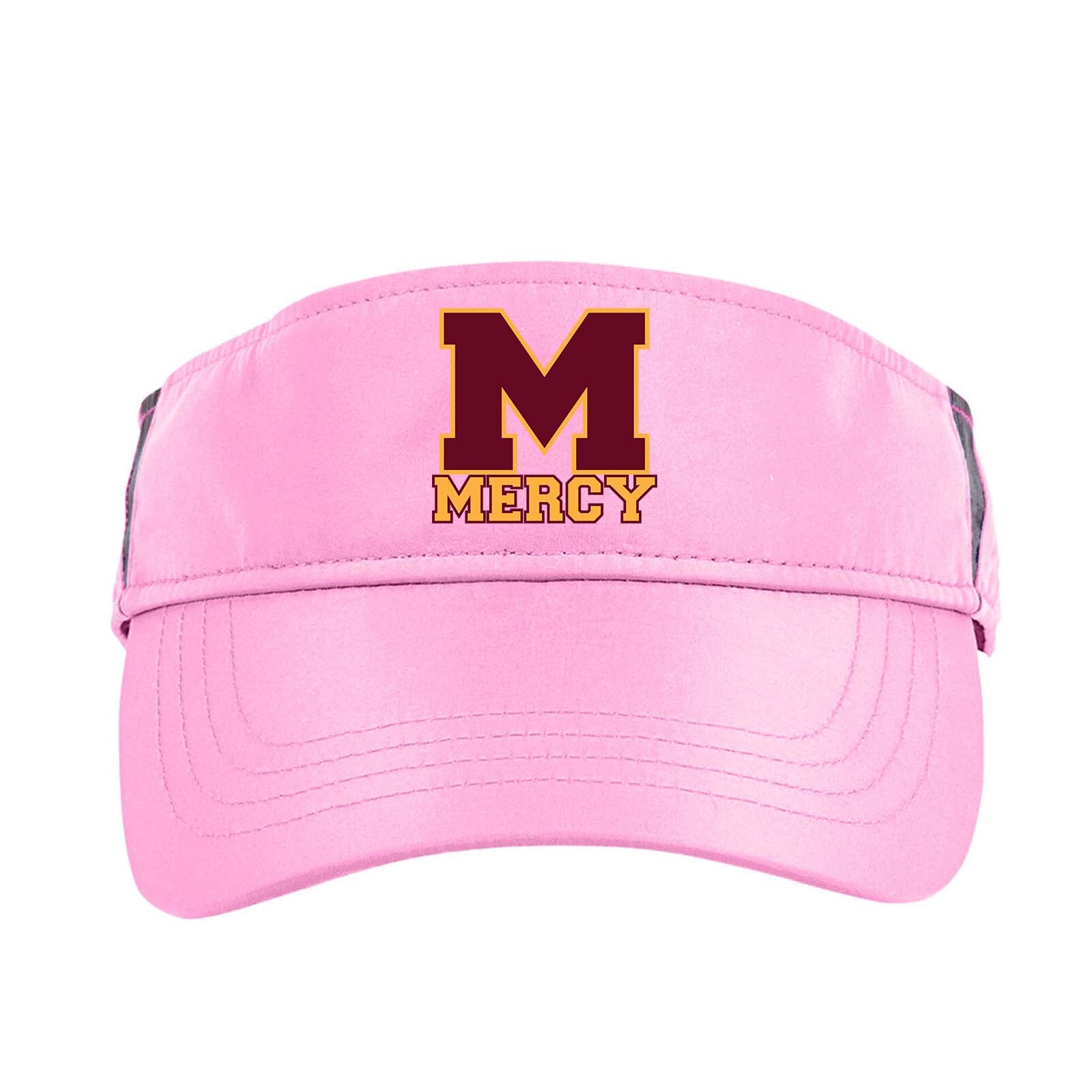 Mercy High School CORE365 Adult Drive Performance Visor - Mato & Hash