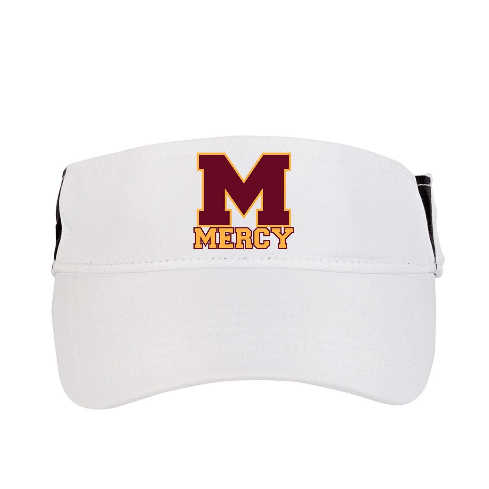 Mercy High School CORE365 Adult Drive Performance Visor - Mato & Hash
