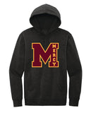 Mercy High School Cotton/Polyester Fleece Hooded Sweatshirt Printed
