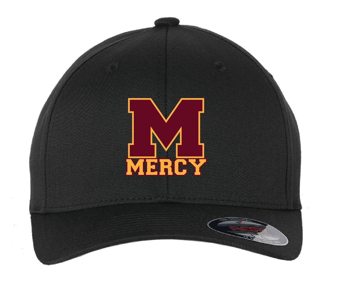 Mercy High School Flexfit Cotton Blend Cap Embroidery - Mato & Hash