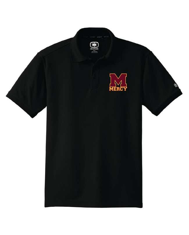 Mercy HS - Mercy M Embroidered Men's OGIO Polyester Caliber Polo