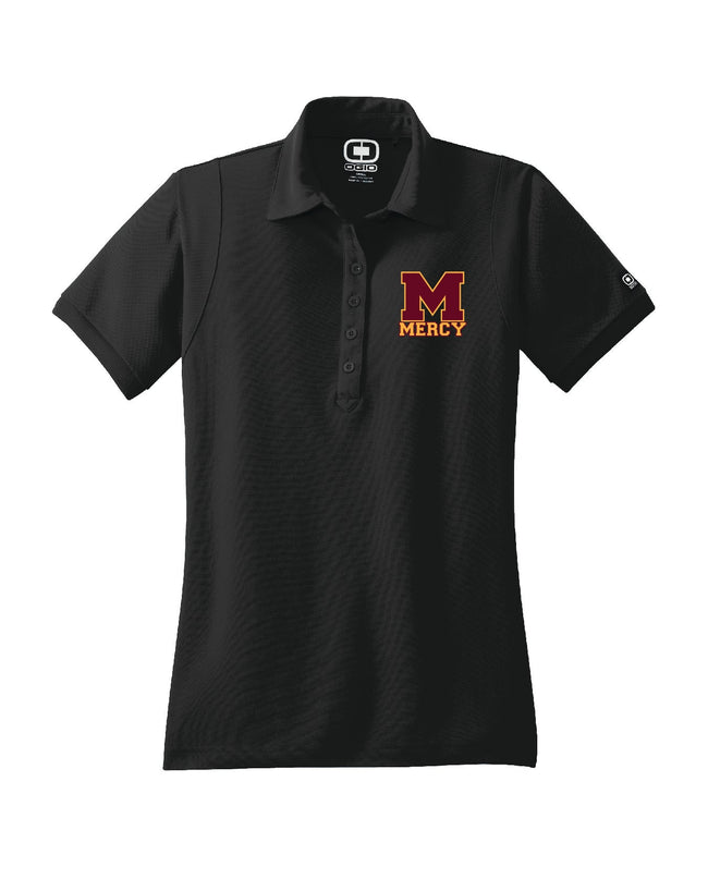 Mercy HS - Mercy M Embroidered Women's OGIO Polyester Jewel Polo