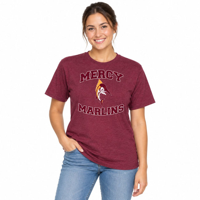 Mercy HS - Marlins Unisex Next Level Blend Tee