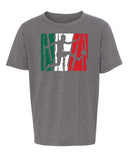 Mexico Soccer Pride Kids T Shirts