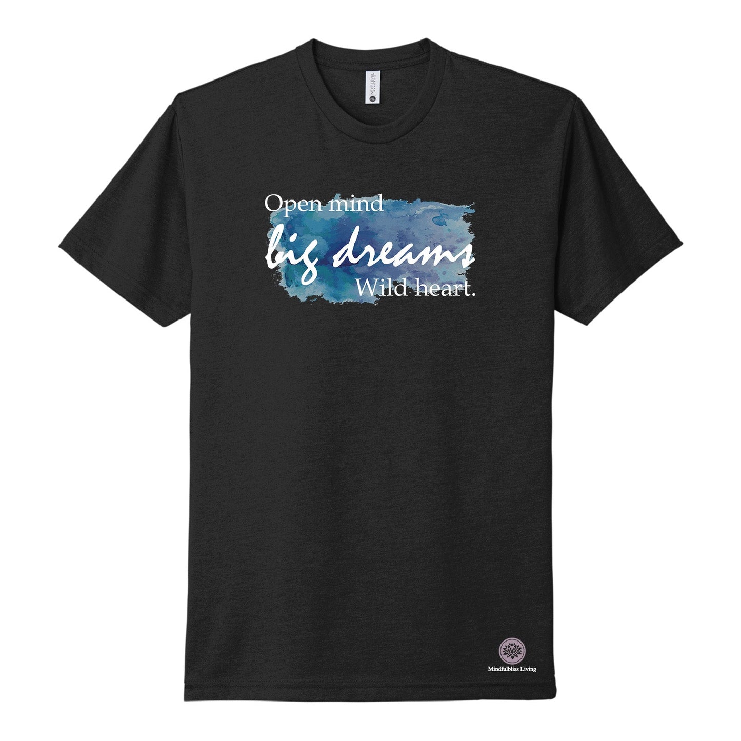 Mindfulbliss Living Big Dreams Next Level Apparel® Unisex CVC Tee - Mato & Hash