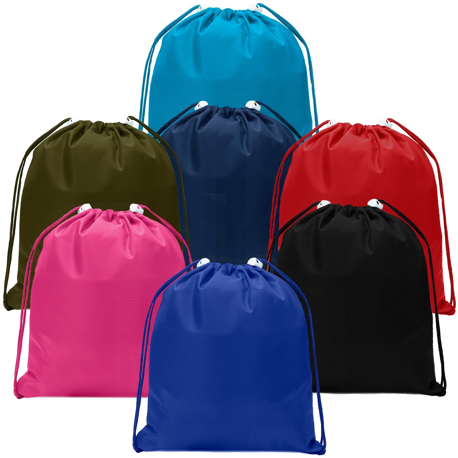 Mini Polyester Drawstring Bag - Bulk - Mato & Hash