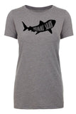 Mommy Shark Womens T Shirts