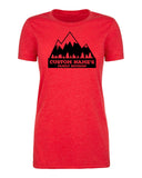 Mountains - Custom Name's Family Reunion Womens T Shirts