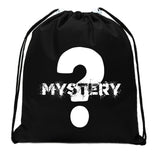 Mystery Question Mark Mini Polyester Drawstring Bag