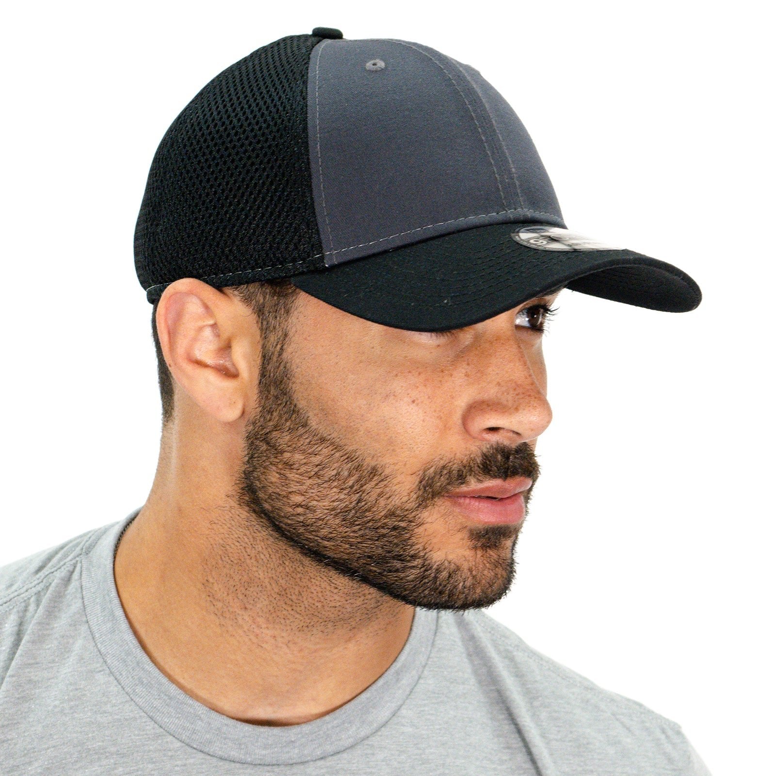 New Era® Snapback Contrast Front Mesh Cap Embroidery - Mato & Hash