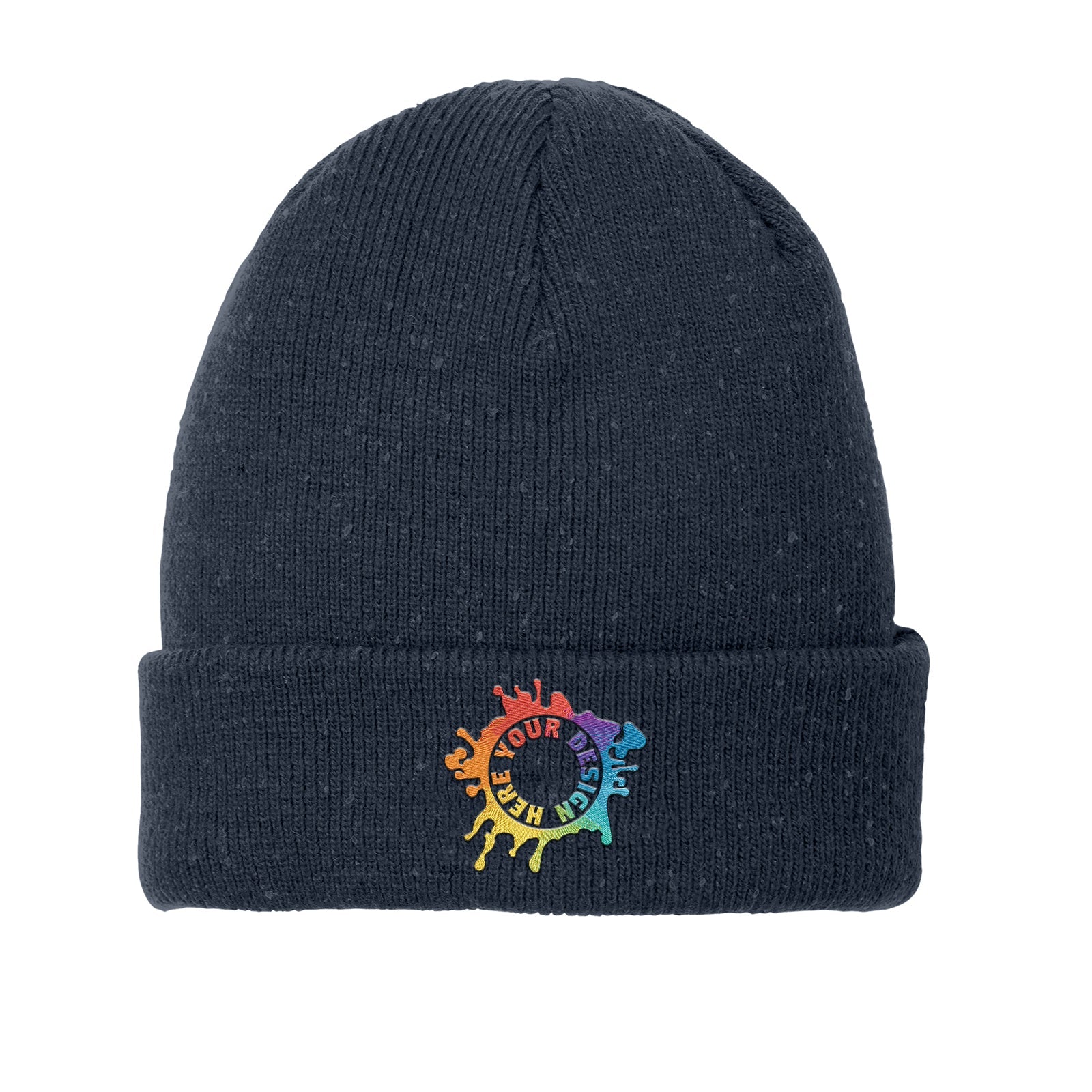 New Era ® Speckled Beanie Embroidery - Mato & Hash