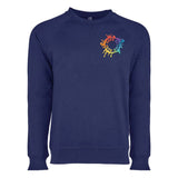 Next Level Unisex Laguna French Terry Raglan Sweatshirt Embroidery - Mato & Hash