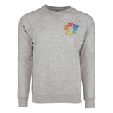 Next Level Unisex Laguna French Terry Raglan Sweatshirt Embroidery - Mato & Hash
