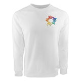 Next Level Unisex Laguna French Terry Raglan Sweatshirt Embroidery - Mato & Hash