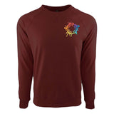 Next Level Unisex Laguna French Terry Raglan Sweatshirt Embroidery - Mato & Hash