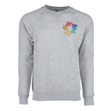 Next Level Unisex Laguna French Terry Raglan Sweatshirt Embroidery - Mato & Hash