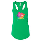 Next Level Women's Cotton/Polyester Blend Racerback Tank Top - Mato & Hash