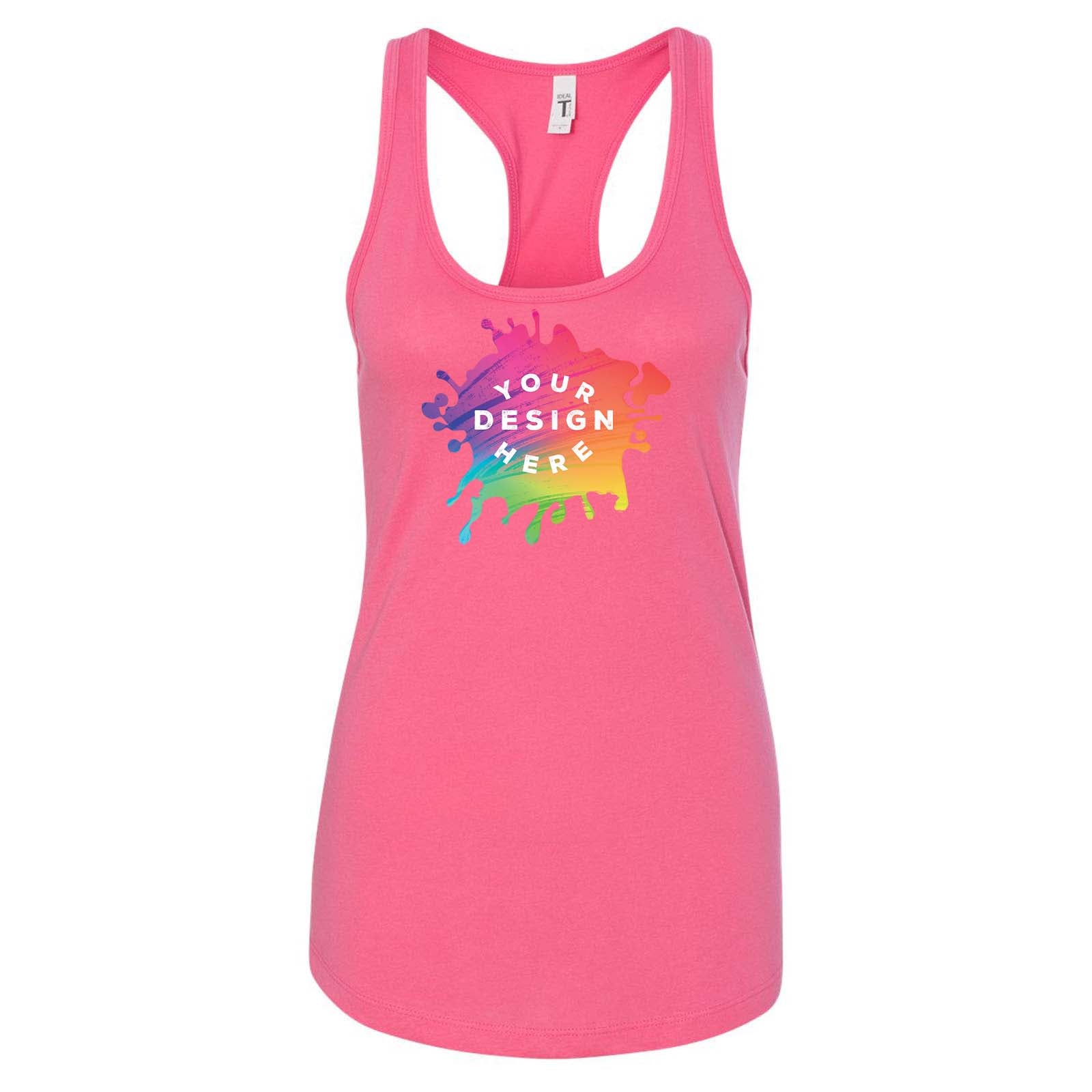 Next Level Women's Cotton/Polyester Blend Racerback Tank Top - Mato & Hash