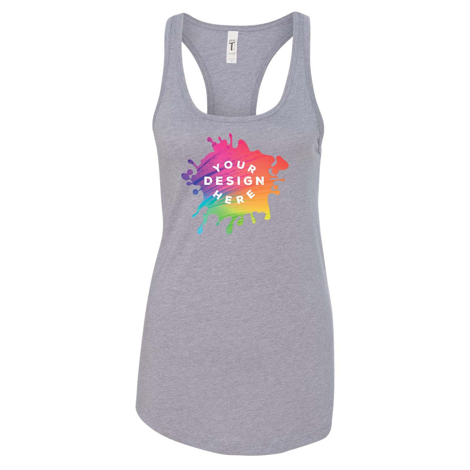 Next Level Women's Cotton/Polyester Blend Racerback Tank Top - Mato & Hash