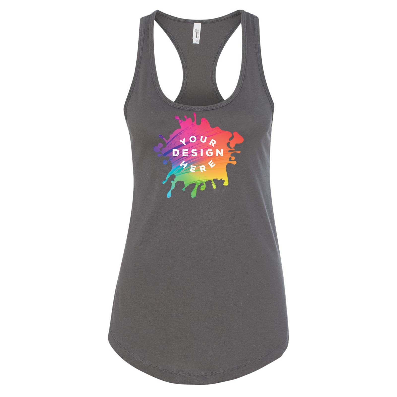 Next Level Women's Cotton/Polyester Blend Racerback Tank Top - Mato & Hash