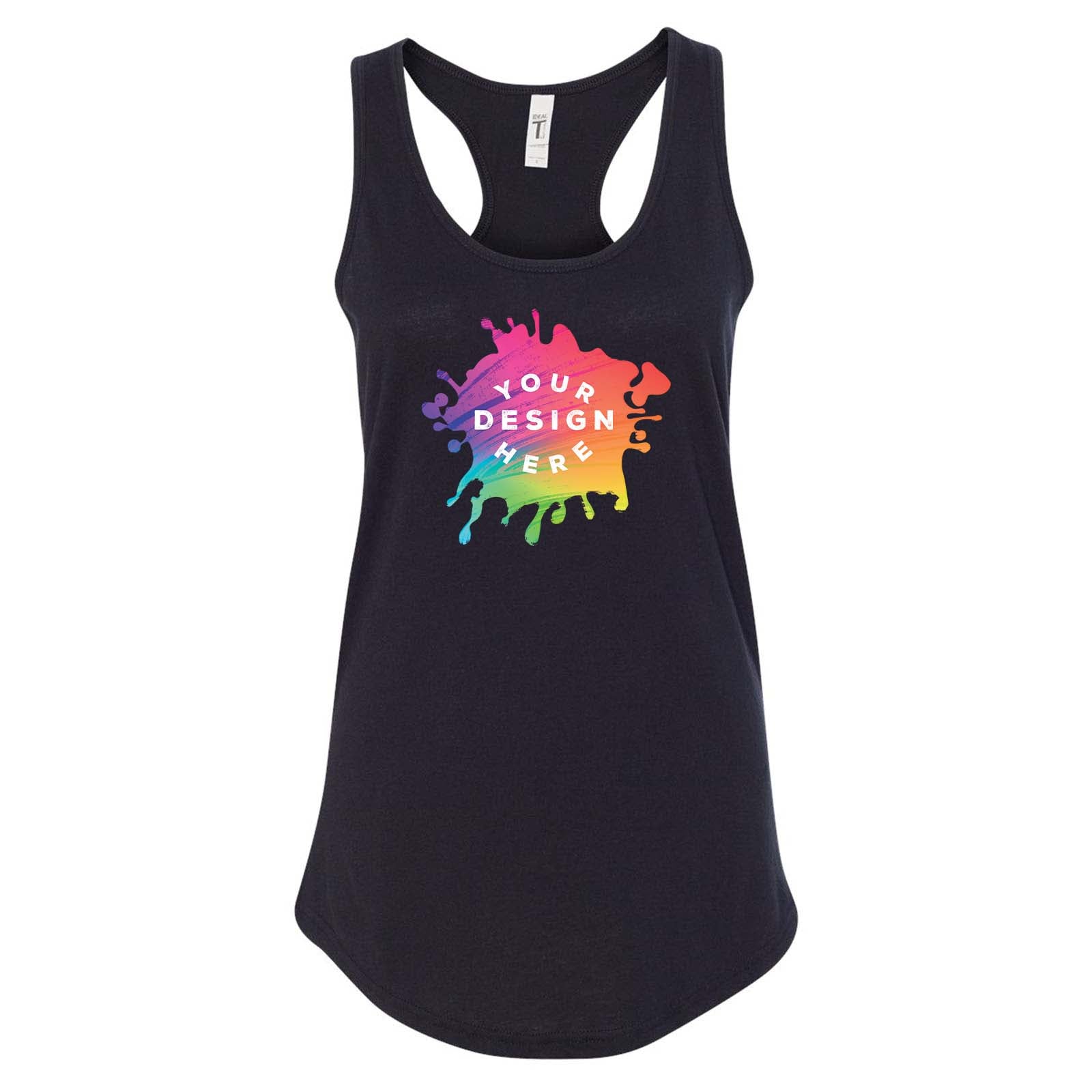 Next Level Women's Cotton/Polyester Blend Racerback Tank Top - Mato & Hash