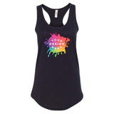 Next Level Women's Cotton/Polyester Blend Racerback Tank Top