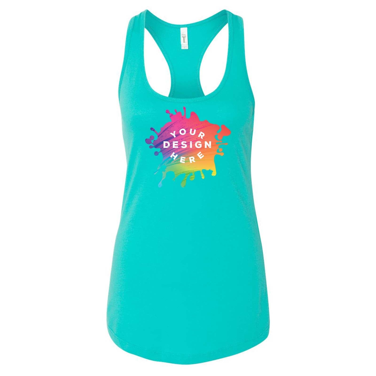 Next Level Women's Cotton/Polyester Blend Racerback Tank Top - Mato & Hash