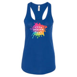 Next Level Women's Cotton/Polyester Blend Racerback Tank Top - Mato & Hash