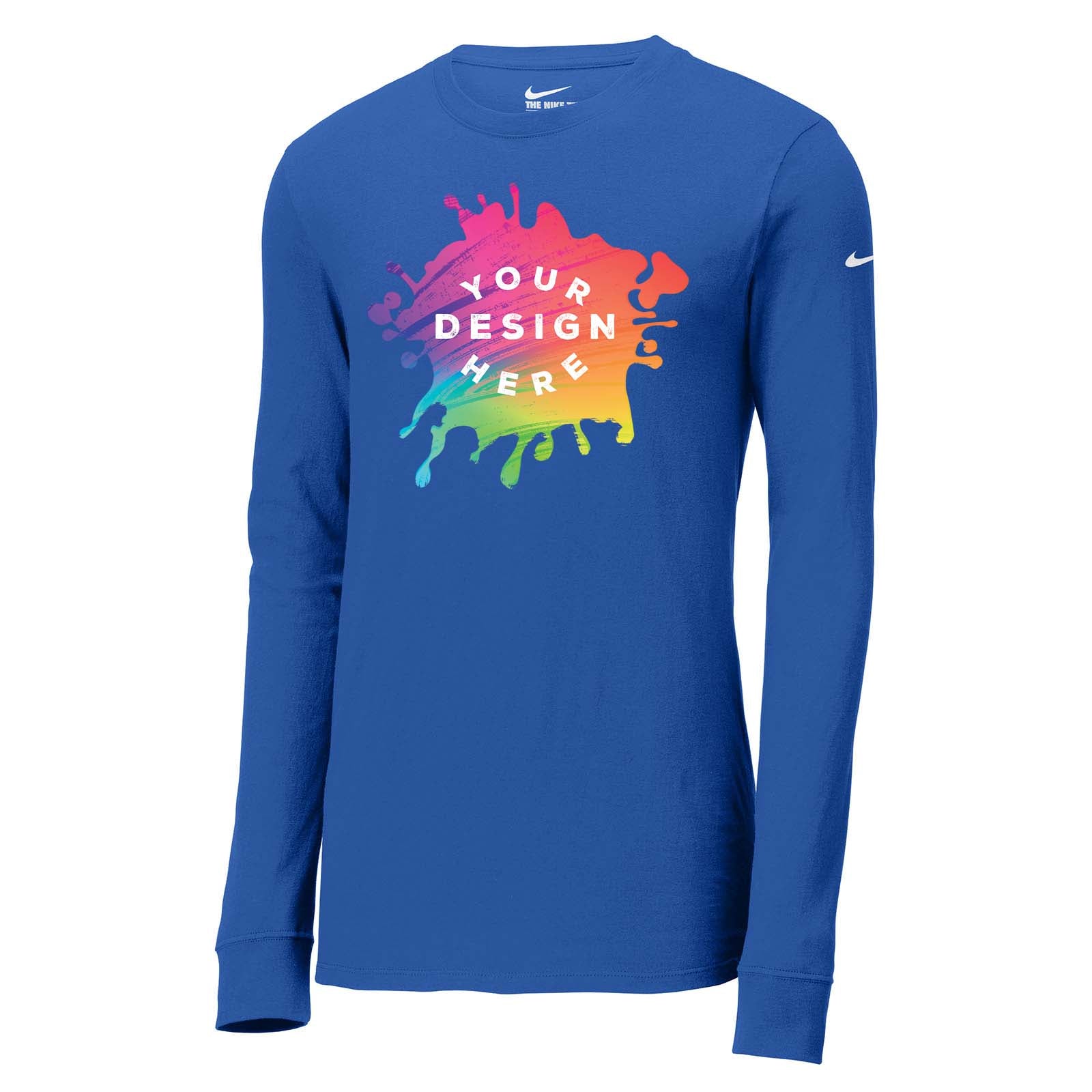Nike Core Cotton Men's Long Sleeve T-Shirt - Mato & Hash