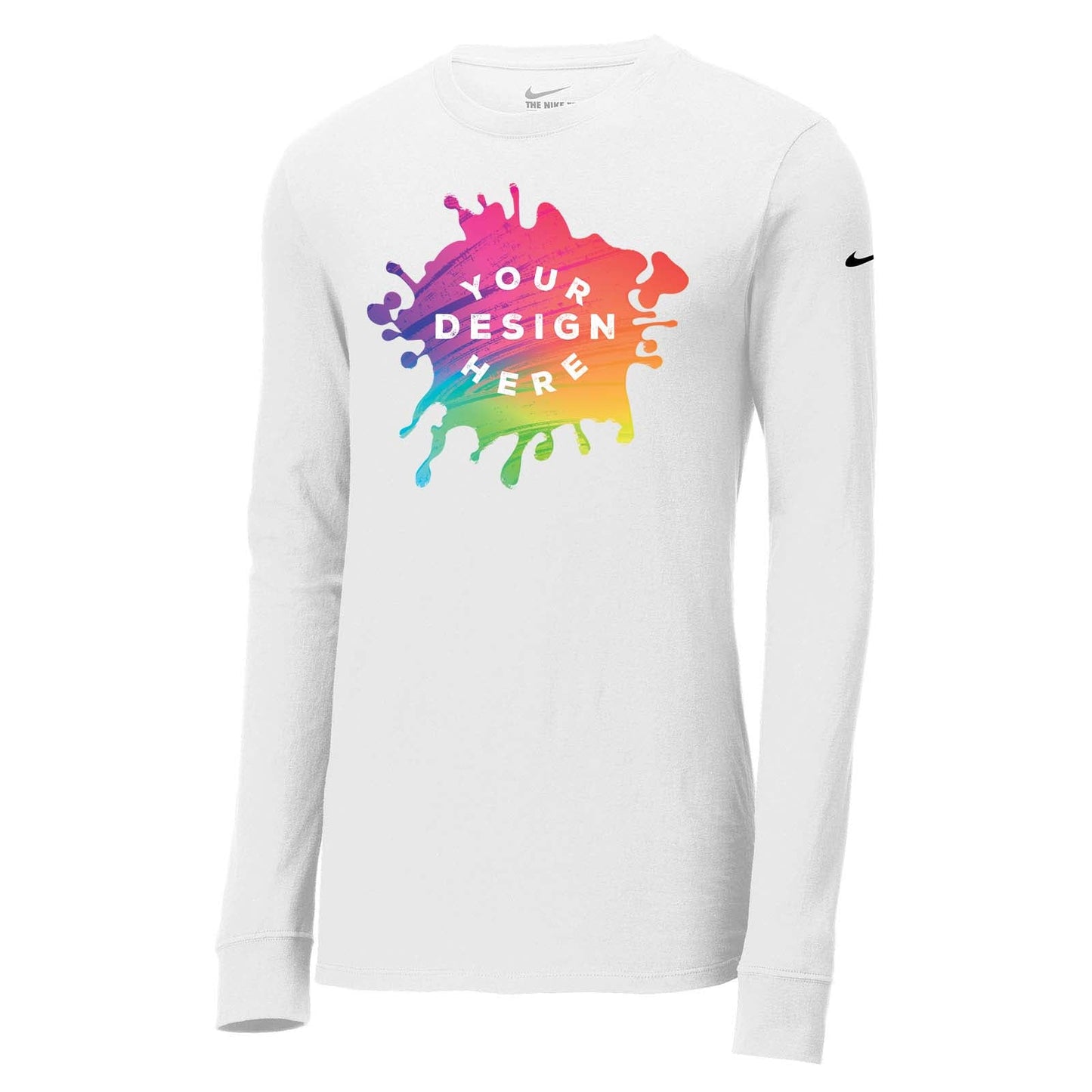 Nike Core Cotton Men's Long Sleeve T-Shirt - Mato & Hash