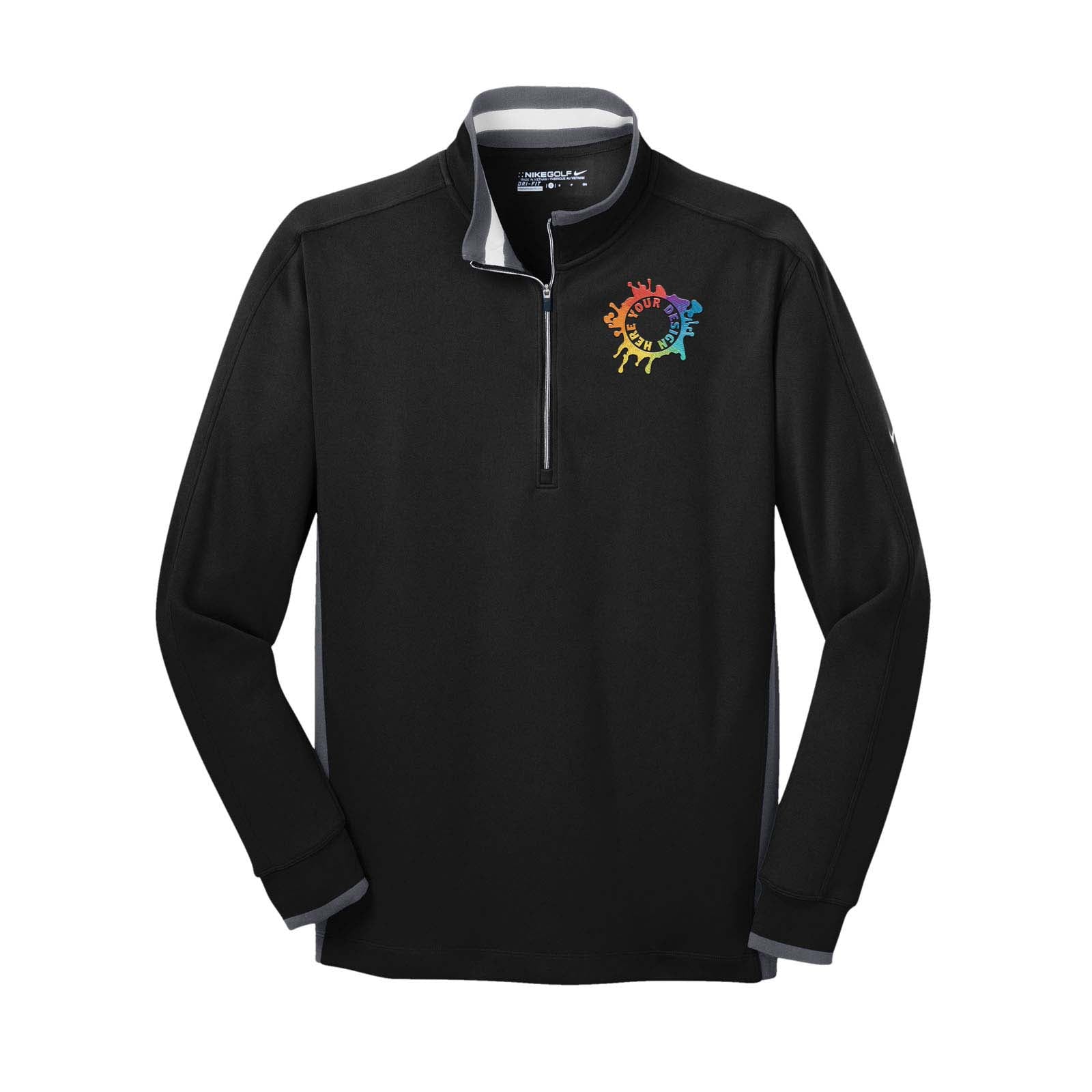 Nike Dri-FIT 1/2-Zip Cover-Up Jacket Embroidery - Mato & Hash