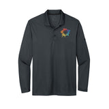 Nike Men's Dri-Fit Micro Piqué 2.0 100% Polyester Long Sleeve Polo T-Shirt Embroidery - Mato & Hash