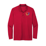 Nike Men's Dri-Fit Micro Piqué 2.0 100% Polyester Long Sleeve Polo T-Shirt Embroidery - Mato & Hash